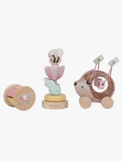 Dåbsgaver|Legetøj Til Børn På 0-10 År|LittleDutch Little Dutch Fairy Garden Gavesæt Træ Lyserød
