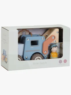 LittleDutch Legetøjsbiler & -Fartøjer-Little Dutch Gravemaskine med Figur