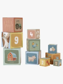 Babylegetøj|LittleDutch Little Dutch Little Farm Stableklodser Flerfarvet