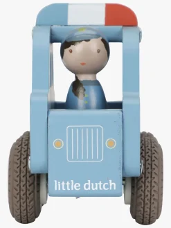 Legetøjsbiler & -Fartøjer|LittleDutch Little Dutch Politibil med Figur Blå