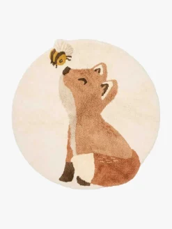 Gulvtæpper|LittleDutch Little Dutch Ræv Gulvtæppe 110x110, Brun