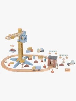 Togbaner & Legeborde|LittleDutch Little Dutch Togbanesæt med Kran