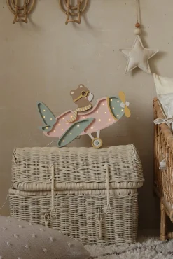 Lamper & Belysning|LittleLights Little Lights Lampe Flyvemaskine, Candy