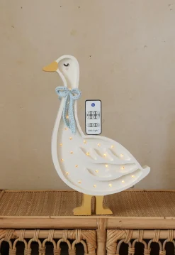 Lamper & Belysning|LittleLights Little Lights Lampe Gås, Cottage Blue
