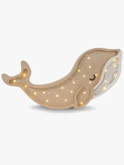 Børn LittleLights Lamper & Belysning-Little Lights Lampe Hval, Cinnamon Brown