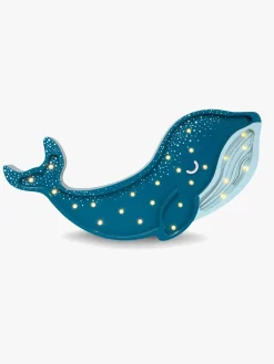 Lamper & Belysning|LittleLights Little Lights Lampe Hval, Galaxy Teal Blå