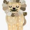 Lamper & Belysning|LittleLights Little Lights Lampe Løve, Cappuccino
