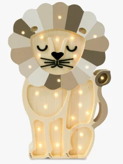 Lamper & Belysning|LittleLights Little Lights Lampe Løve, Cappuccino