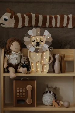 Lamper & Belysning|LittleLights Little Lights Lampe Løve, Cappuccino