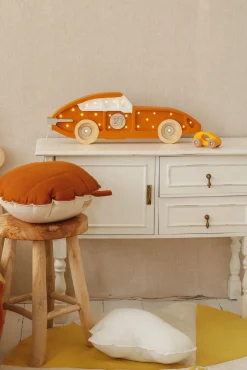 Lamper & Belysning|LittleLights Little Lights Lampe Racerbil, Mustard Gul