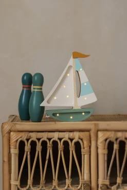 Lamper & Belysning|LittleLights Little Lights Lampe Sejlbåd, Olive Tree
