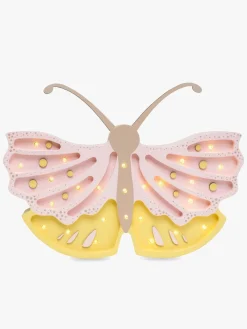Lamper & Belysning|LittleLights Little Lights Lampe Sommerfugl, Pink