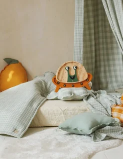 Lamper & Belysning|LittleLights Little Lights Lampe UFO, Sennepsgul/Træ