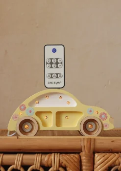 Lamper & Belysning|LittleLights Little Lights Mini Lampe Bil, Sunflower Gul