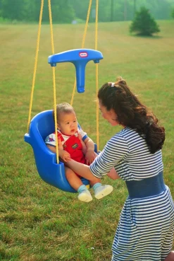 Udeleg|LittleTikes Little Tikes Toddler Swing Gynge, Blå