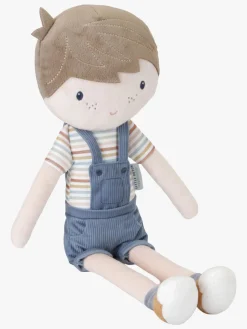 Dukker & Bamser|LittleDutch Blød Dukke Jim 35 cm Blå