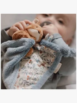 Stofbleer, Nusseklude & Babytæpper|LittleDutch Forest Friends Fox Nusseklud Brun/Blå