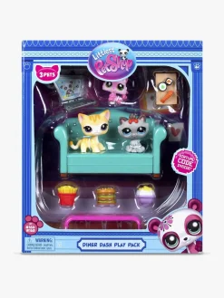 LittleLivePets Legetøjsfigurer-Littlest Pet Shop Diner Dash Legesæt