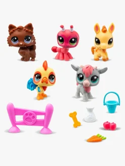 Legetøjsfigurer|LittlestPetShop Littlest Pet Shop Farm Besties Figursæt 5-Pak
