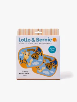 Tilbehør|Teddykompaniet Lollo & Bernie Solbeskyttelse til Bil 2-pak Flerfarvet