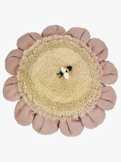 Interiør|LorenaCanals Lorena Canals Gulvpude, Pink Daisy