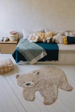Børn LorenaCanals Gulvtæpper-Lorena Canals Gulvtæppe Bjørn 120x122