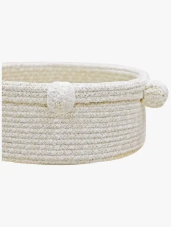 Børn LorenaCanals Opbevaring-Lorena Canals Opbevaringskurv Bakke, Elfenben