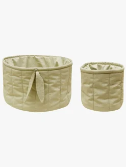 Opbevaring|LorenaCanals Lorena Canals Opbevaringskurve 2-pak, Bambie Olive