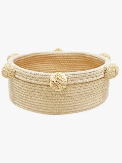 Børn LorenaCanals Opbevaring-Lorena Canals Opbevaringskurv Bakke, Guldfarvet