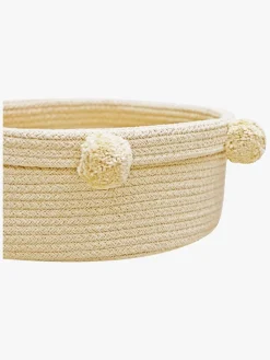 Børn LorenaCanals Opbevaring-Lorena Canals Opbevaringskurv Bakke, Guldfarvet