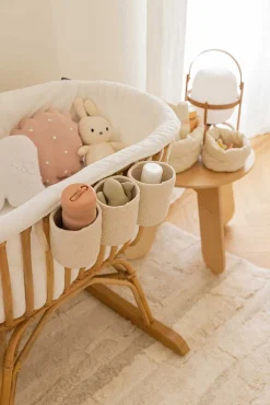 Børnesenge & Tilbehør|LorenaCanals Lorena Canals Tremmesengskurv Bobby, Vanilla