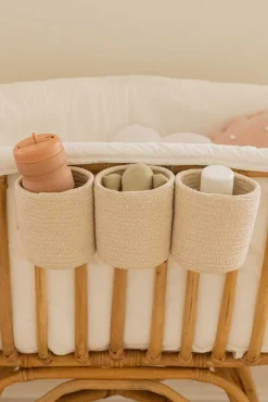 Børnesenge & Tilbehør|LorenaCanals Lorena Canals Tremmesengskurv Bobby, Vanilla