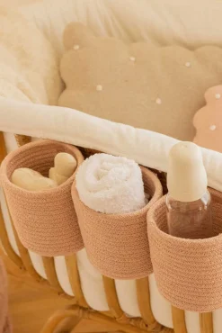 Børnesenge & Tilbehør|LorenaCanals Lorena Canals Tremmesengskurv Bobby, Vintage Nude