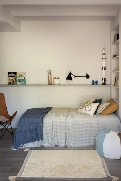 Børn LorenaCanals Gulvtæpper-Lorena Canals  Vaskbart Gulvtæppe 90x130 Bloom, Guldfarvet