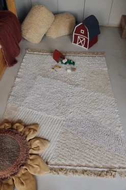 Børn LorenaCanals Interiør-Lorena Canals  Vaskbart Legetæppe Farm Fields