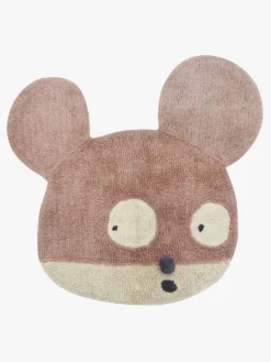 Børn LorenaCanals Gulvtæpper-Lorena Canals Woolable Gulvtæppe Miss_Mighty Mouse 120, Rose
