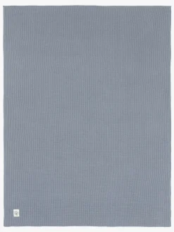 Interiør|Lässig Strikket Tæppe 80x100, Blue Blå