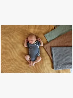 Interiør|Lässig Strikket Tæppe 80x100, Nubs Camel Beige