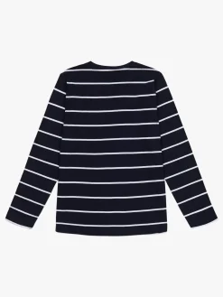 Overdele|LucaLola Luca & Lola Abel Langærmet T-Shirt 2-pak, Navy/Stripes Blå