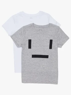 Overdele|LucaLola Luca & Lola Adolfo T-Shirt 2-pack, Grey