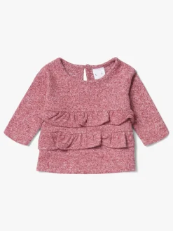Overdele|LucaLola Luca & Lola Asia Trøje Baby, Dark Pink Melange Lyserød