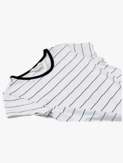 Overdele|LucaLola Luca & Lola Barletta Top, White/Black Stripes