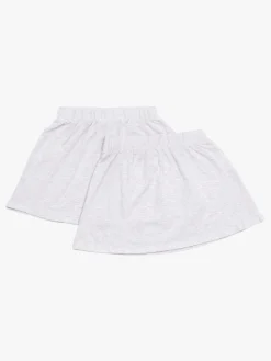 Underdele|LucaLola Luca & Lola Corinna Nederdel 2-pak, Grey Melange Grå