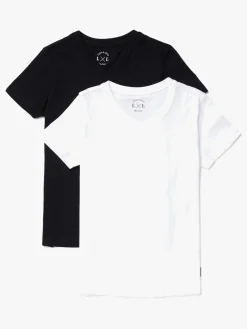 Børn LucaLola Overdele-Luca & Lola Desiderio T-Shirt 2-pak, Black/White