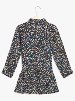 Kjoler & Tunikaer|LucaLola Luca & Lola Elena Kjole, Flowers Brun