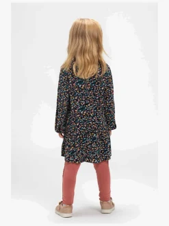 Kjoler & Tunikaer|LucaLola Luca & Lola Elena Kjole, Flowers Brun