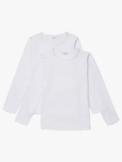 Overdele|LucaLola Luca & Lola Eloisa Langærmet Top 2-pak, White