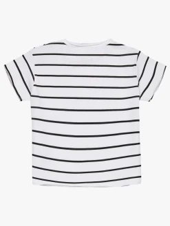 Overdele|LucaLola Luca & Lola Ettore T-Shirt 2-pack, White/Stripes Hvid