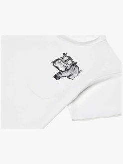 Overdele|LucaLola Luca & Lola Ettore T-Shirt 2-pak, White/Black Hvid/Sort