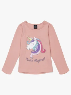 Overdele|LucaLola Luca & Lola Fabianna Langærmet T-shirt, Pink Lyserød